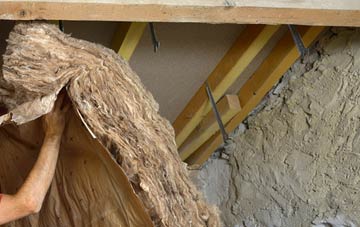 Knockdown pitched roof insulation costs