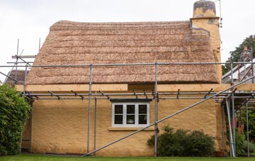 Knockdown thatch roofing costs